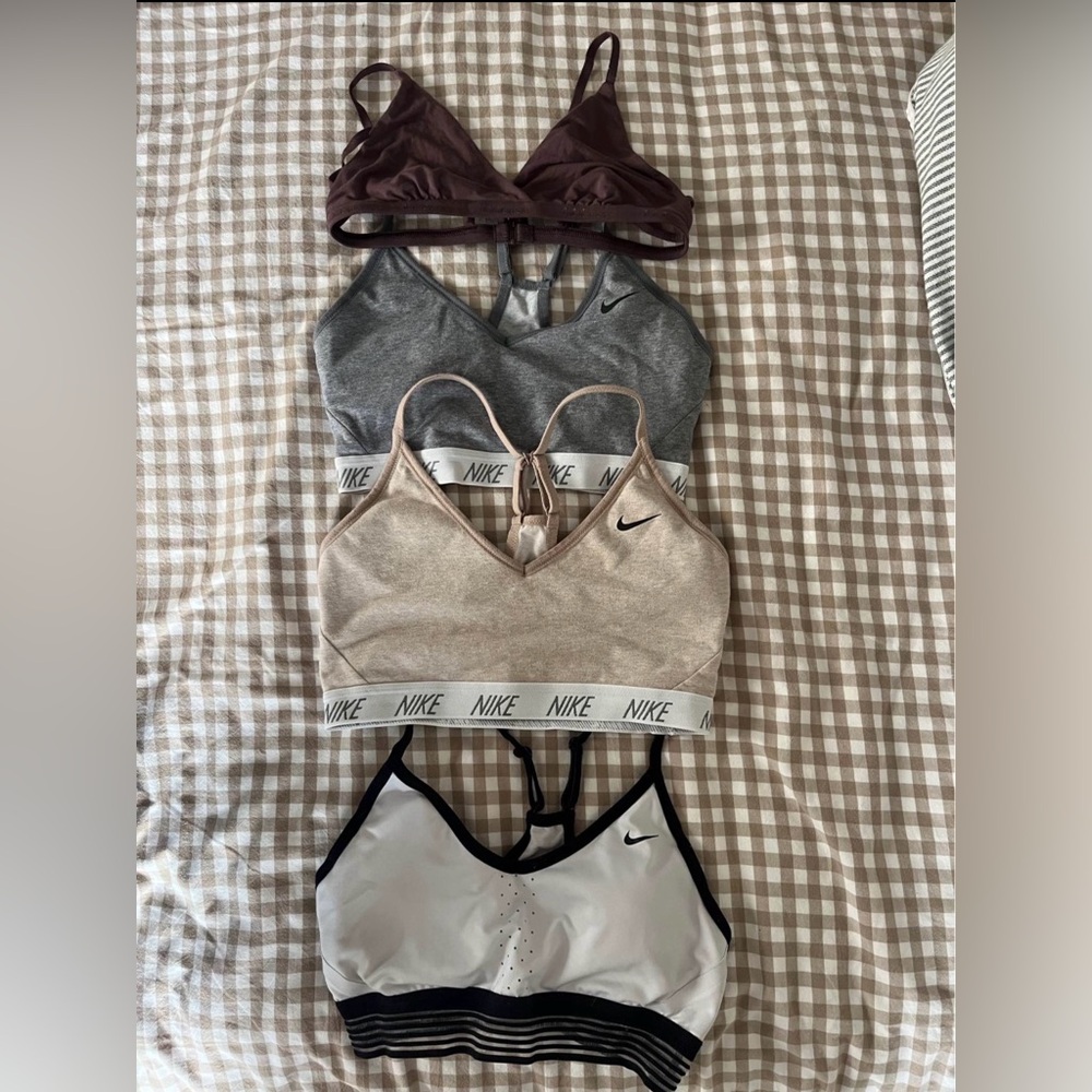 Bundle Nike Women's Sports Bras and 1 Lululemon bra